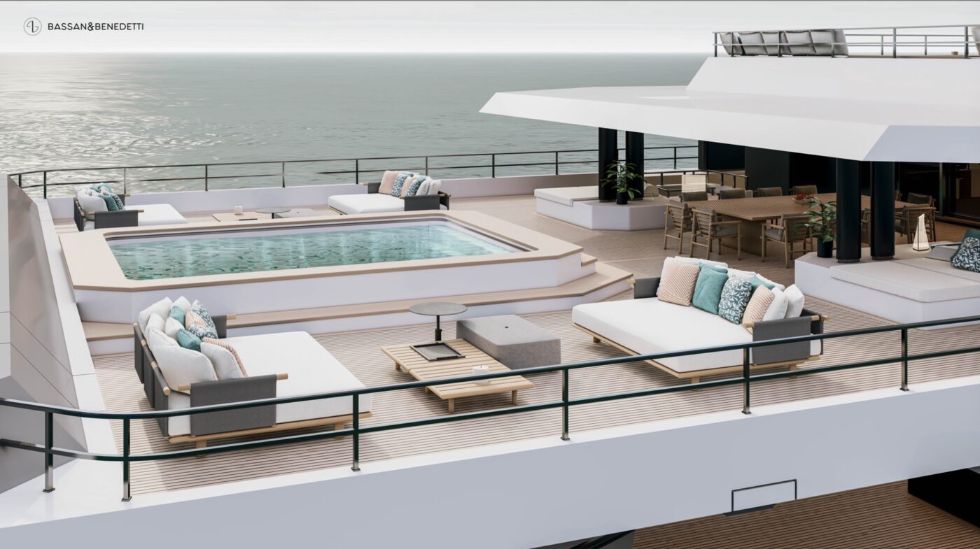 Pool deck