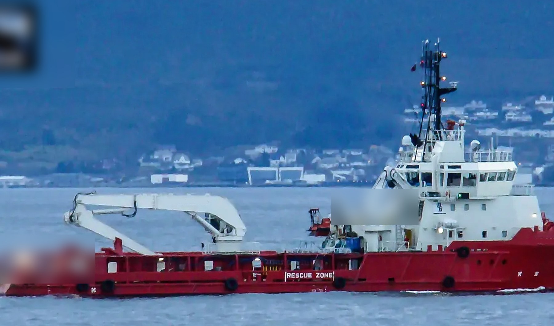 Project Beacon — underway at dusk
