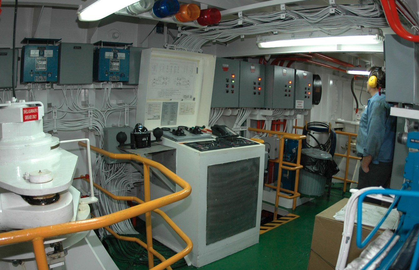 Project Concordia — engine and machinery control space
