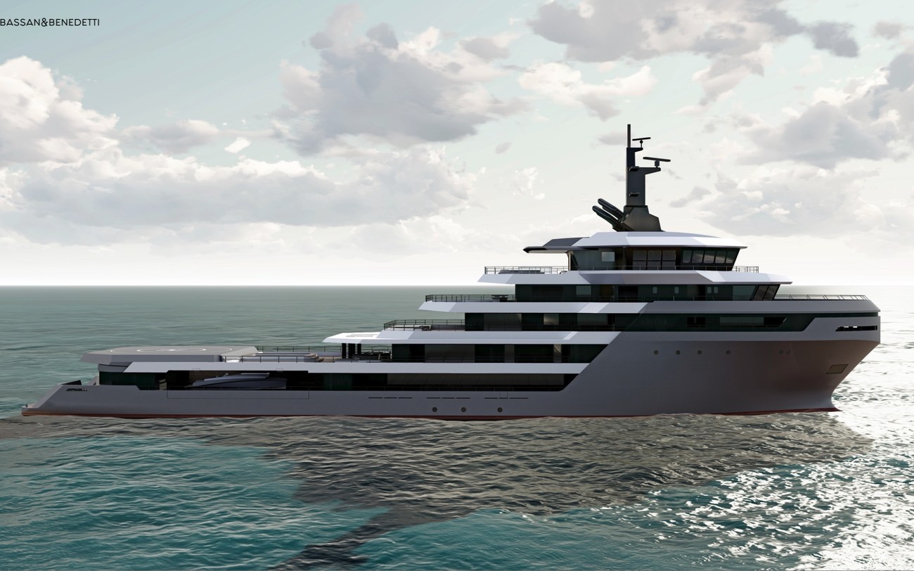 Project Falcon — Bassan & Benedetti conversion rendering, profile