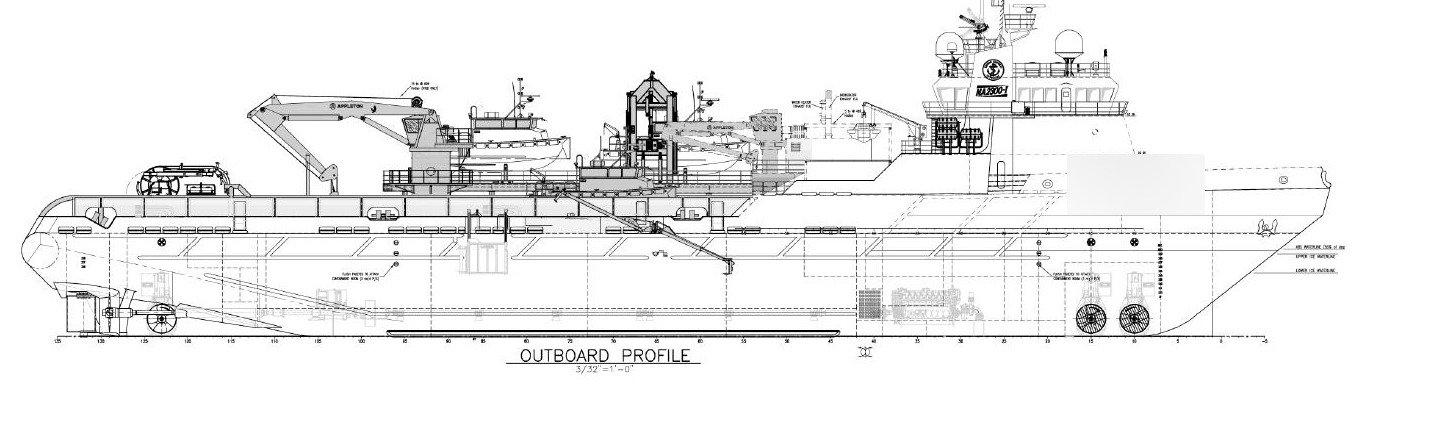 Project Nanuq — outboard profile / general arrangement