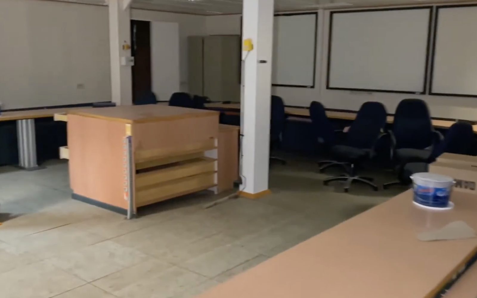 Project Orca — Ship's office, as she lies