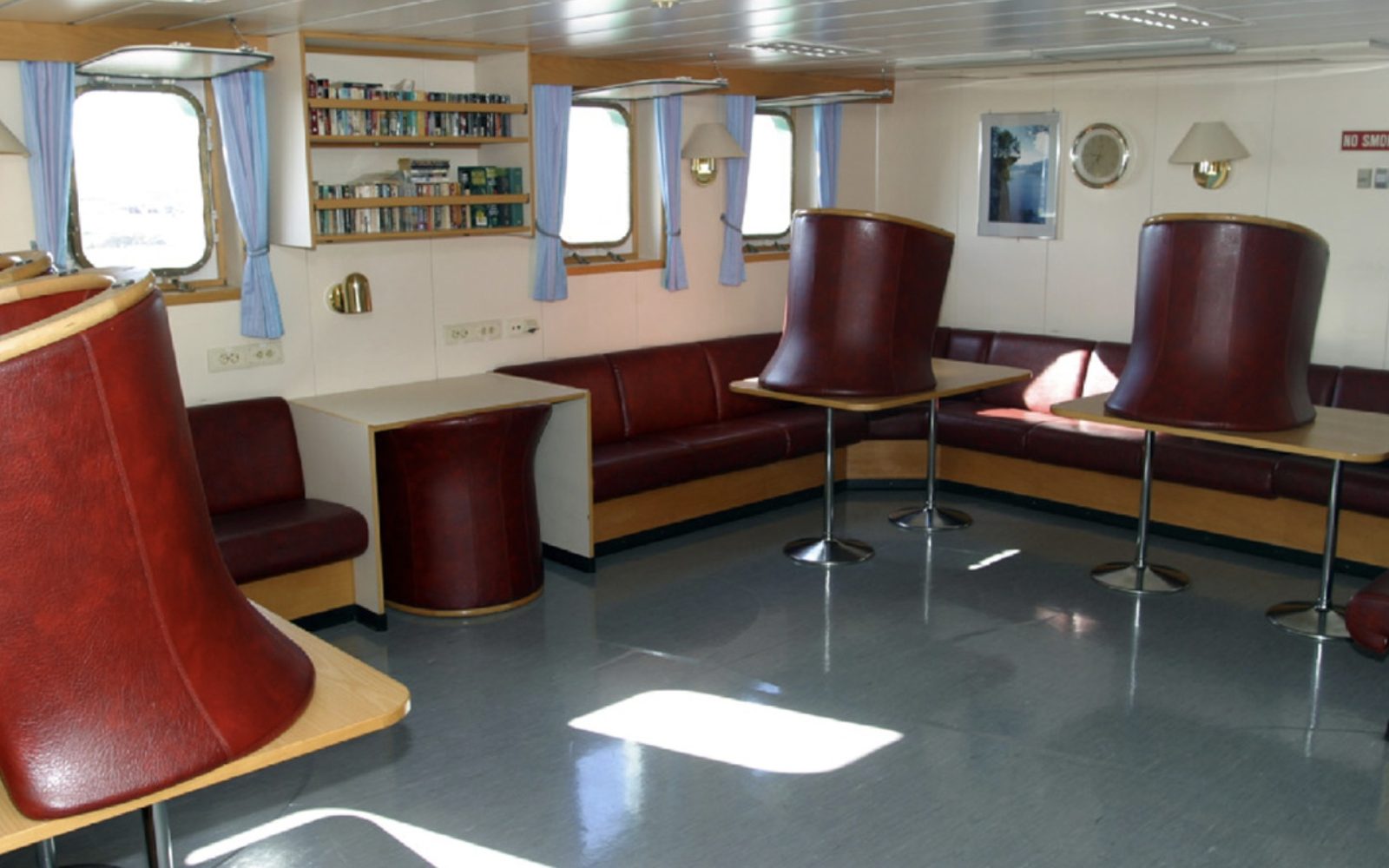 Project Orca — Crew lounge, as she lies