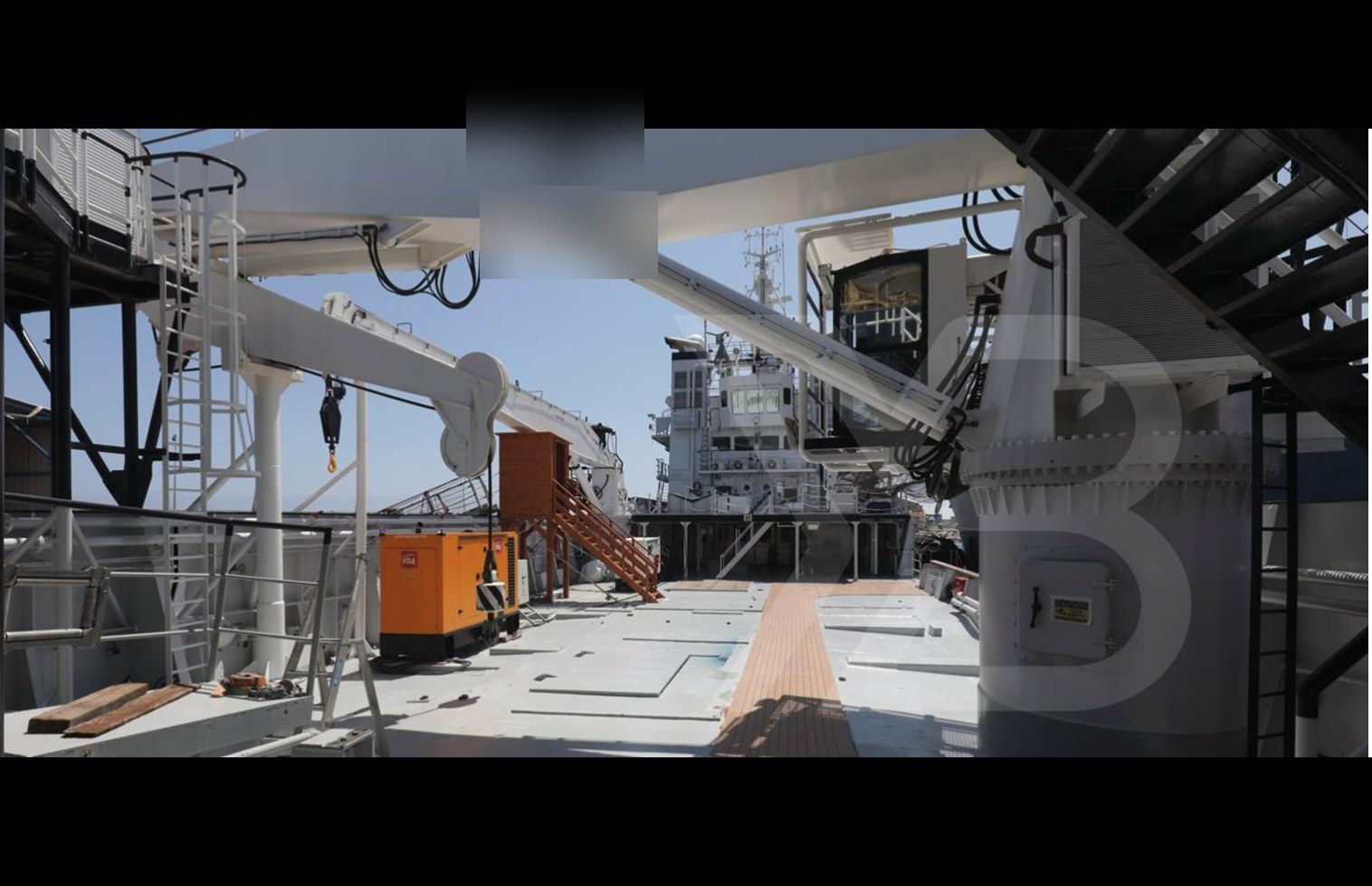 Project Skyward — the deck crane and working deck